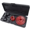 EXTOL PREMIUM Vrtáky vykružovacie korunkové, 12 priemerov 19 - 76 mm 8801606 EXTOL PREMIUM Vrtáky vykružovacie korunkové, 12 priemerov 19 - 76 mm 8801606