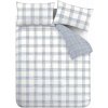 Bielo-modré bavlnené obliečky na dvojlôžko 200x200 cm Marlow Check – Bianca Bielo-modré bavlnené obliečky na dvojlôžko 200x200 cm Marlow Check – Bianca