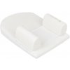 KikkaBoo Polohovacia podložka klinová Airknit White 3800171207515 KikkaBoo Polohovacia podložka klinová Airknit White 3800171207515