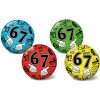 Teddies Lopta 67 six seven nafúknutý 11cm 4 farby