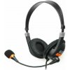 Headset NATEC Drone, káblový, s hlavovým mostom, s volaním/hudbou, čierna/oranžová Headset NATEC Drone, káblový, s hlavovým mostom, s volaním/hudbou, čierna/oranžová