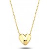 Retiazka zo žltého zlata- Veľké srdce Retiazka zo žltého zlata- Veľké srdce
