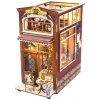 2Kids Toys 3D skladačka Opierka na knihy Miniatúra domčeka Kaviareň