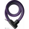 ABUS Yarnit 4004K/110 reťazový zámok, 110 cm, midnight purple ABUS Yarnit 4004K/110 reťazový zámok, 110 cm, midnight purple