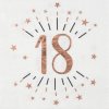 Santex SERVÍTKY papierové 18. narodeniny Rose Gold 10ks Santex SERVÍTKY papierové 18. narodeniny Rose Gold 10ks