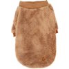 Nobleza huňatý teplý sveter pre psy a mačky Hnedá XXL Nobleza huňatý teplý sveter pre psy a mačky Hnedá XXL