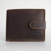 Kožená pánska hnedá peňaženka ARMIN Kožená pánska hnedá peňaženka ARMIN