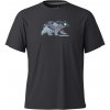 Smartwool Bear View Short Sleeve Graphic Tee čierne