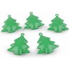 Rolničky stromček, hviezda - 5 ks 4 zelená stromček Rolničky stromček, hviezda - 5 ks 4 zelená stromček