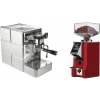 Stone Espresso Mine Premium + Eureka Mignon Specialita Smart, CR ferrari red Stone Espresso Mine Premium + Eureka Mignon Specialita Smart, CR ferrari red