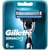 Gillette Mach3 náhradné hlavice 6 ks Gillette Mach3 náhradné hlavice 6 ks