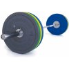 TRINFIT Olympijská činka 120 kg Bumper CrossGym TRINFIT Olympijská činka 120 kg Bumper CrossGym