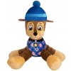 HOLLYWOOD psík Chase modrý v zimnej čiapke Paw Patrol 50 cm