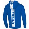 Pitbull West Coast pánska mikina na zips Terry HILLTOP royal blue