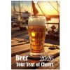 Beer Wall DIN A4 portrait, CALVENDO 12 Month Wall 2026