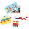 Small Foot Dřevěné puzzle Vozidla Small Foot Dřevěné puzzle Vozidla