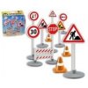 Lena Dopravné značky plastové 16cm 17ks vo vrecku Lena Dopravné značky plastové 16cm 17ks vo vrecku