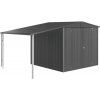 BIOHORT boční střecha k Europa vel 4/5, 1500 x 2280 mm, tmavě šedá metalická