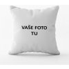 Biely vankúš s vlastnou potlačou - 40x40cm Biely vankúš s vlastnou potlačou - 40x40cm