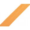 Šikmý prúžok bavlnený šírka 14mm zažehlený - 25 m 140 547 oranžová dyňová Šikmý prúžok bavlnený šírka 14mm zažehlený - 25 m 140 547 oranžová dyňová