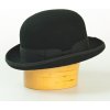 Čierna burinka pánsky klobúk 100% vlna