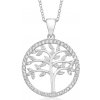 SOFIA strieborný prívesok strom života so zirkónmi COPZB107025 SOFIA strieborný prívesok strom života so zirkónmi COPZB107025