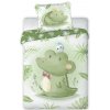 FARO Obliečky do postieľky Krokodíl Bavlna, 100/135, 40/60 cm FARO Obliečky do postieľky Krokodíl Bavlna, 100/135, 40/60 cm