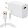 Xiaomi 33W USB-A nabíječka, adaptér s USB-C kabelem bílá, MDY-16-EF, volně balené, Bulk Xiaomi 33W USB-A nabíječka, adaptér s USB-C kabelem bílá, MDY-16-EF, volně balené, Bulk