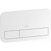 Villeroy & Boch ViConnect splachovacie WC tlačítko 200S biela 92249068 Villeroy & Boch ViConnect splachovacie WC tlačítko 200S biela 92249068