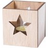 Keylax vianočná sviečka, hviezda, hnedá prírodná Keylax vianočná sviečka, hviezda, hnedá prírodná