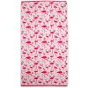 Svitap sleep well plážový detský uterák Flamingos 90 x 170 cm