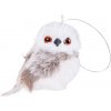 Závesná vianočná dekorácia Sova 9 cm Závesná vianočná dekorácia Sova 9 cm