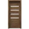 PORTA Doors SET Rámové dvere VERTE HOME H.4 so sklom, fólia Dub Tmavý Matný + zárubeň PD-VER-H4_DUBTMMAT PORTA Doors SET Rámové dvere VERTE HOME H.4 so sklom, fólia Dub Tmavý Matný + zárubeň PD-VER-H4_DUBTMMAT