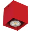 VKLED 75169-175108 Bodové stropné svietidlo GU10 kváder 8 cm IP20 COLOR MIX Farba: Červená VKLED 75169-175108 Bodové stropné svietidlo GU10 kváder 8 cm IP20 COLOR MIX Farba: Červená