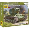 Zvezda Easy Kit Soviet Tank KV 2 ZV 6202 1:100 Zvezda Easy Kit Soviet Tank KV 2 ZV 6202 1:100