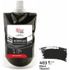 Rosa Studio akrylová farba black 403 200 ml