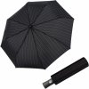 Doppler Magic Fiber Flipback - pánsky plne-automatický dáždnik širšie šedý prúžok Doppler Magic Fiber Flipback - pánsky plne-automatický dáždnik širšie šedý prúžok