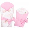 Obojstranná detská zavinovačka New Baby Víly 80x80 cm Obojstranná detská zavinovačka New Baby Víly 80x80 cm