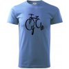 Cycle bicykel - Klasické pánske tričko vyššej gramáže - L ( Svetlomodrá ) Cycle bicykel - Klasické pánske tričko vyššej gramáže - L ( Svetlomodrá )