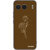 Picasee silikónový čierny obal pre OnePlus Nord 4 - Brown flowers Picasee silikónový čierny obal pre OnePlus Nord 4 - Brown flowers