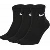 Nike Everyday Cushioned Training Ankle Socks 3 Pairs Čierna Nike Everyday Cushioned Training Ankle Socks 3 Pairs Čierna