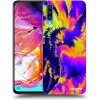 Picasee silikónový čierny obal pre Samsung Galaxy A70 A705F - Burn Picasee silikónový čierny obal pre Samsung Galaxy A70 A705F - Burn