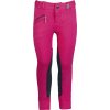 HKM Rajtky My First s kolennými záplatami detské dark pink navy
