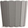 Prosperplast Okrúhly kvetináč BOARDEE BASIC 14,4 cm sivý kameň