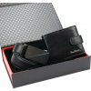 Darčekový set Pierre Cardin – pánska kožená peňaženka a čierny kožený opasok s automatickou prackou Darčekový set Pierre Cardin – pánska kožená peňaženka a čierny kožený opasok s automatickou prackou
