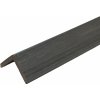WPC fasádny obklad - Lamela, Rohová lišta, Tmavo šedá, VZORKA WPC fasádny obklad - Lamela, Rohová lišta, Tmavo šedá, VZORKA