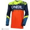 O'NEAL ELEMENT SHOCKER detský dres, modrá/oranžová M O'NEAL ELEMENT SHOCKER detský dres, modrá/oranžová M