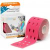 Bronvit Sport Kinesio Tape děrovaný růžová 5 cm x 5 m Bronvit Sport Kinesio Tape děrovaný růžová 5 cm x 5 m