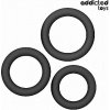 Addicted Toys Set Of Silicone Rings Model 1, silikónové erekčné krúžky Addicted Toys Set Of Silicone Rings Model 1, silikónové erekčné krúžky