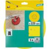 Wolfcraft Wolfcraft samodržné brusné kotouče K60 o225mm 5632000 Wolfcraft Wolfcraft samodržné brusné kotouče K60 o225mm 5632000
